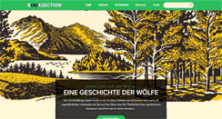 Desktop Screenshot of booksection.de